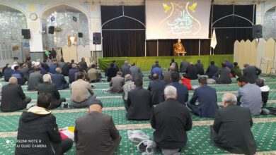 اختتامیه شب شعر "یاس کبود" در شهرستان کاشمر برگزار شد