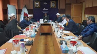 حضور مدیرستاد اقامه نماز استان البرز در قرارگاه رسانه