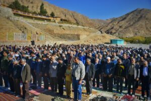 اقامه نماز استسقاء نجف آباد اصفهان