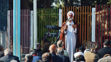 اقامه نماز استسقاء نجف آباد اصفهان