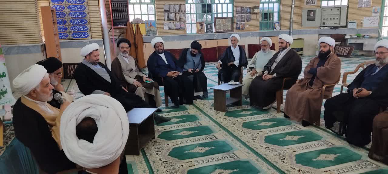 گردهمایی روحانیون شهرستان نطنز اصفهان