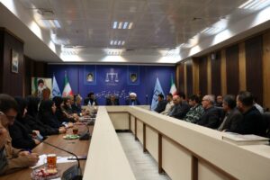 شورای اقامه نماز اداره‌کل پزشکی قانونی آذربایجان غربی برگزار شد