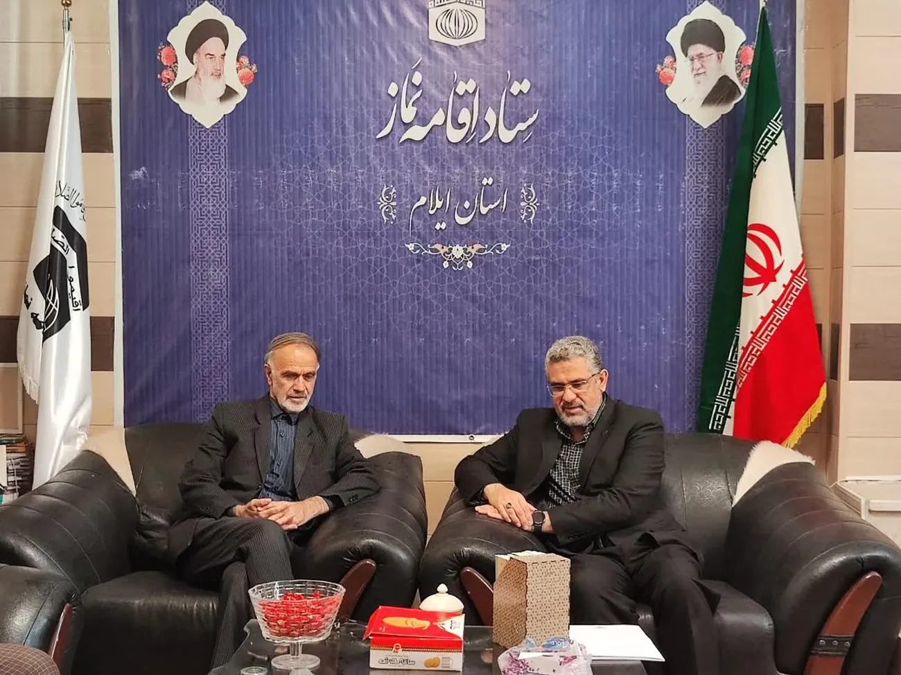 مدیرکل تعزیرات حکومتی با مدیر ستاد اقامه نماز استان ایلام دیدار کرد