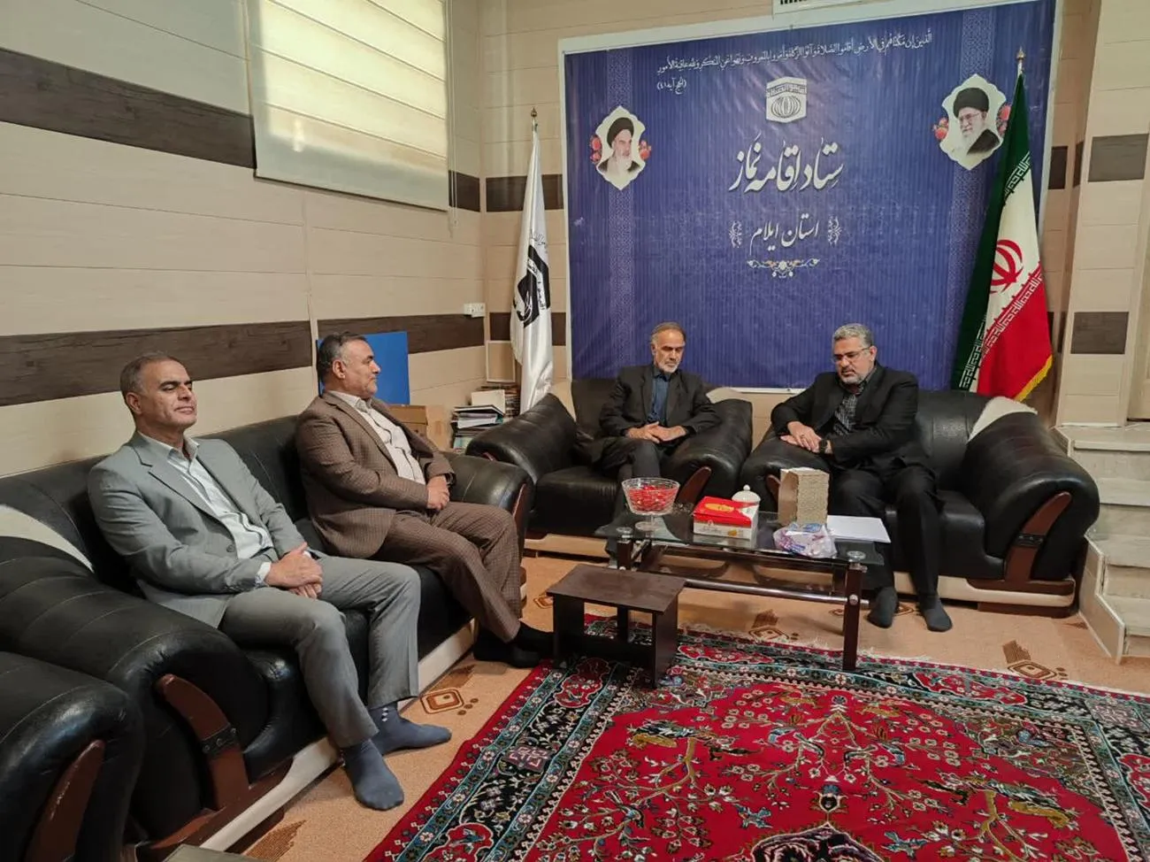 مدیرکل تعزیرات حکومتی با مدیر ستاد اقامه نماز استان ایلام دیدار کرد