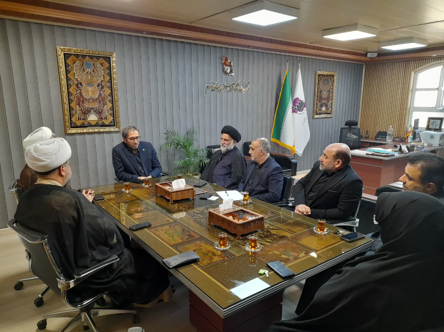 شورای اقامه نماز شرکت شهرکهای صنعتی قم برگزار شد