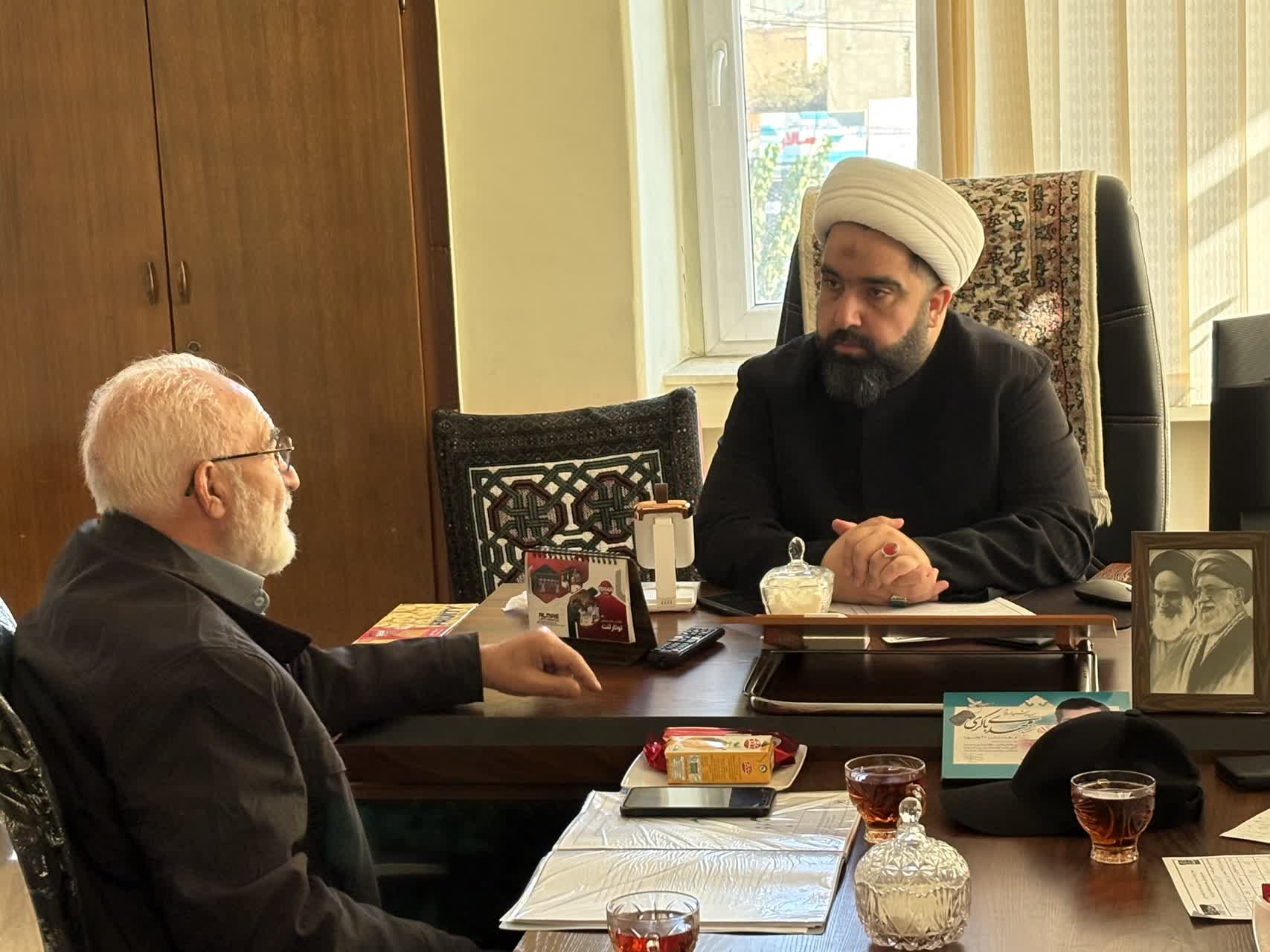 تقویت همکاری‌ های نماز محور در دیدار دو مجموعه فرهنگی