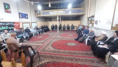 اولین گردهمایی رابطین نماز ادارات شهرستان کاشان در سال جاری برگزار شد