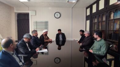 جلسه شورای اقامه نماز در اداره کل امور مالیاتی استان لرستان