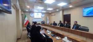 جلسه شورای اقامه نماز در اداره کل ثبت اسناد و املاک لرستان