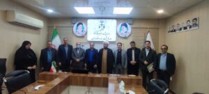 جلسه شورای اقامه نماز در اداره کل ثبت اسناد و املاک لرستان