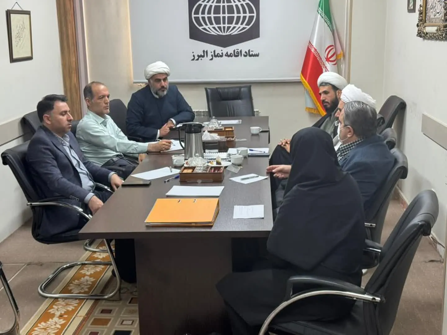 جلسه ساماندهی نمازخانه های بین راهی و اماکن تحت نظارت میراث فرهنگی استان البرز برگزار شد