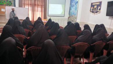 نشست تربیتی مدرسه علمیه الزهرا (سلام الله علیها) فریدن اصفهان