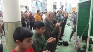 اقامه نماز باران شهرستان نجف آباد اصفهان