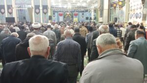 اقامه نماز باران شهرستان نجف آباد اصفهان