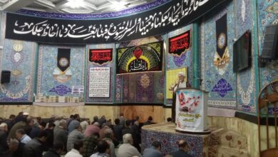 اقامه نماز باران شهرستان نجف آباد اصفهان