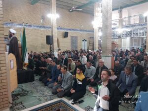 اقامه نماز باران شهرستان چادگان اصفهان