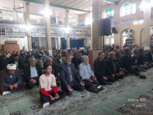 اقامه نماز باران شهرستان چادگان اصفهان