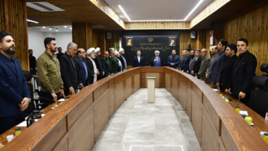 جلسه شورای اقامه نماز اداره کل ارتباطات و فناوری اطلاعات برگزار شد