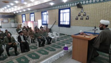 نشست هم اندیشی مقاومت بسیج شهرستان فریدن اصفهان