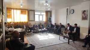 جلسه شورای اقامه نماز شهرستان فریدن اصفهان