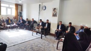 جلسه شورای اقامه نماز شهرستان فریدن اصفهان