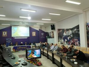 جلسه شورای اقامه نماز اداره کل ورزش و جوانان استان سمنان برگزار شد