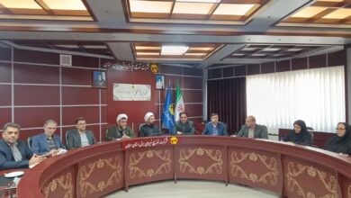 جلسه شورای اقامه نماز شرکت توزیع نیروی برق استان سمنان برگزار شد