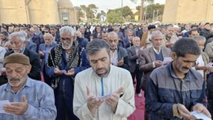 اقامه نماز باران در دامغان به امامت امامجمعه و با حضور گسترده مردم برگزار شد