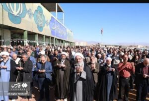 نماز باران به امامت نماینده ولی‌فقیه در سمنان برگزار شد