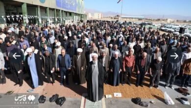 نماز باران به امامت نماینده ولی‌فقیه در سمنان برگزار شد