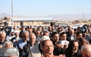 نماز باران به امامت نماینده ولی‌فقیه در سمنان برگزار شد