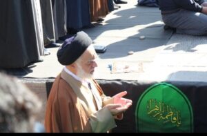 ندای نیایش باران و تقاضای رحمت الهی از آسمان در گلستان شهدای اصفهان