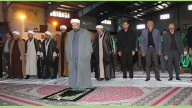 بازدید مدیر ستاد اقامه نماز ازنماز خانه های زندان مرکزی بیرجند