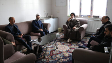 دیدار با امام جمعه شهرستان خدابنده پیرامون اجرای برنامه های نماز