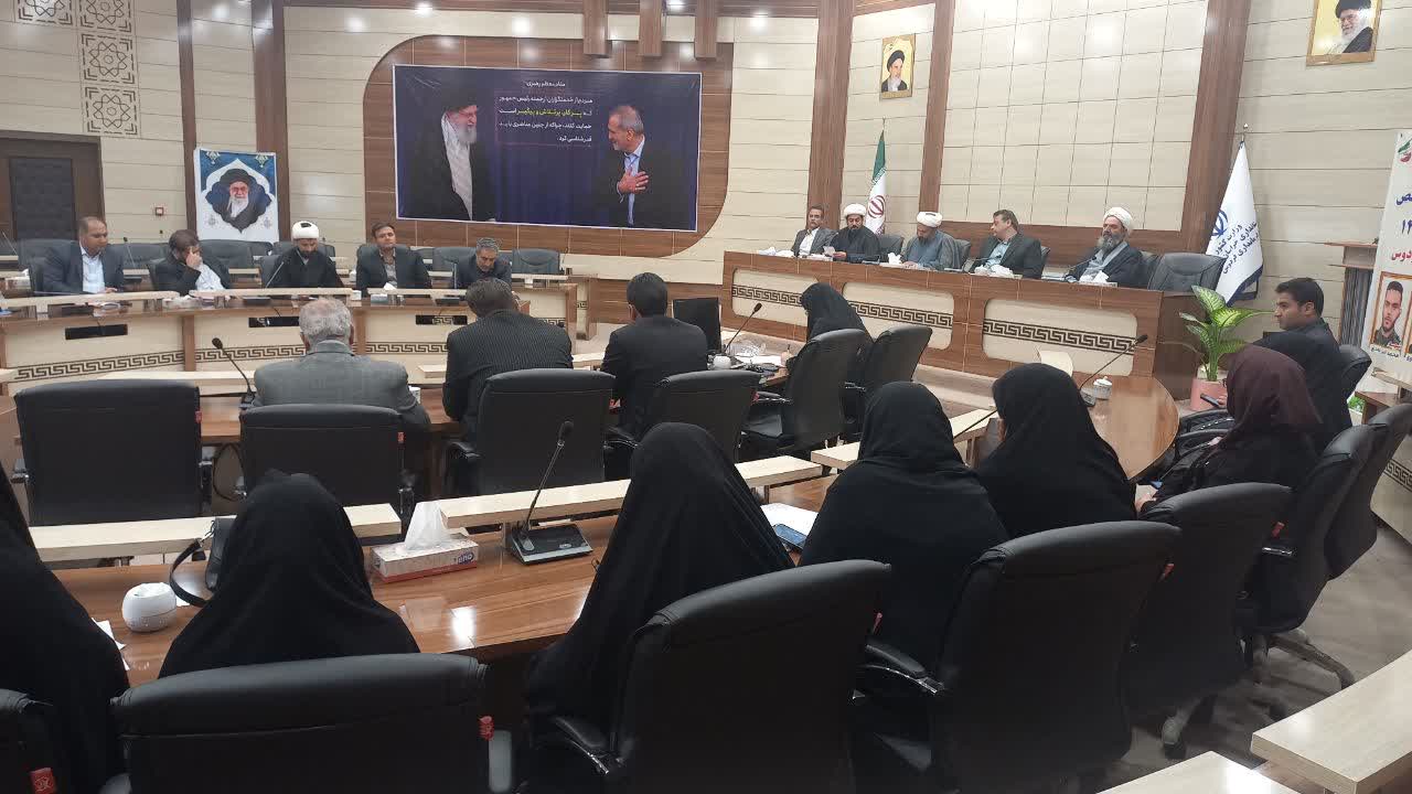 دومین شورای اقامه نماز شهرستان فردوس برگزار شد