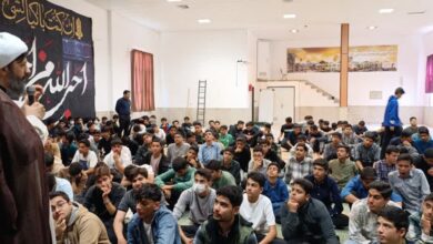 نشست گفتمان نماز شناسی ویژه دانش آموزان در دبیرستان پسرانه حضرت رسول اکرم(ص) شهرستان طبس