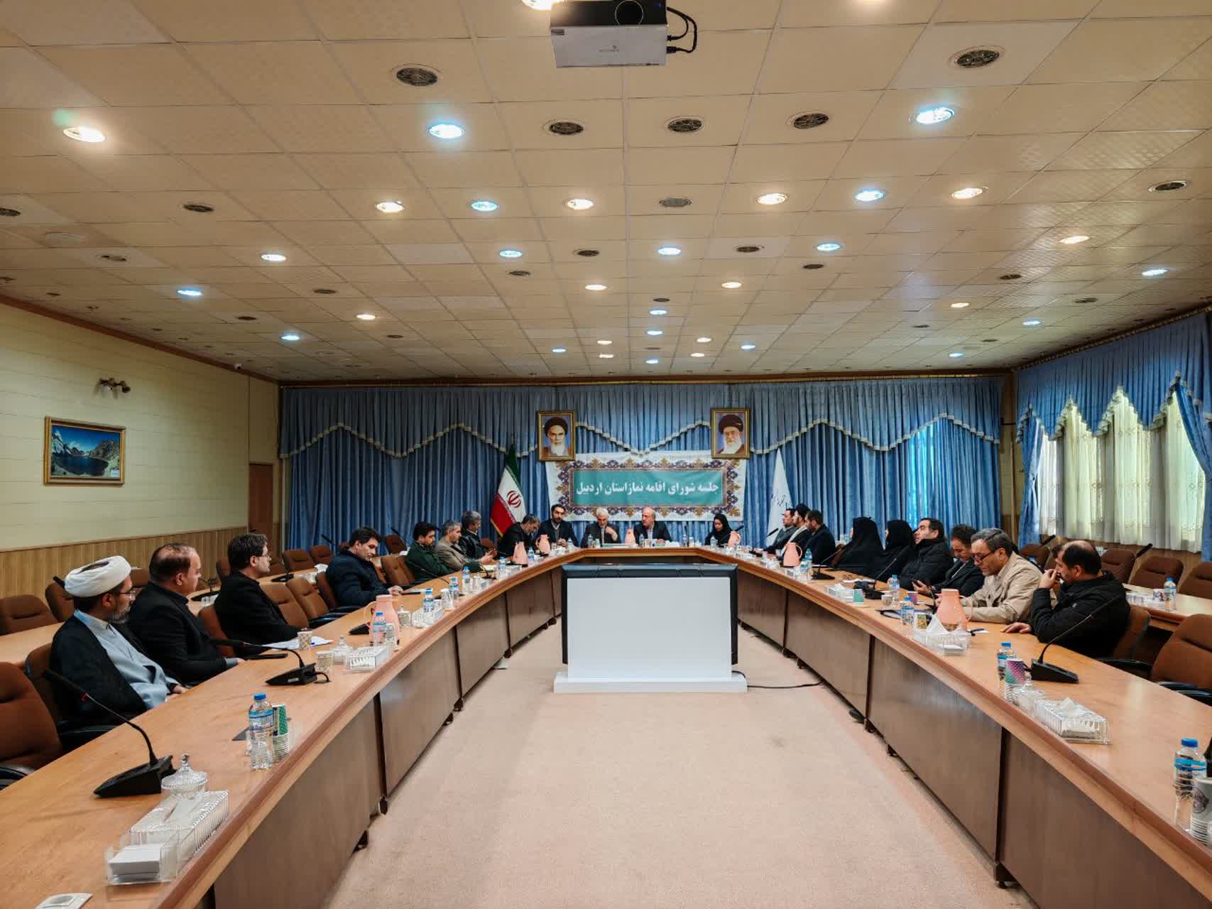 جلسه شورای اقامه نماز استان اردبیل