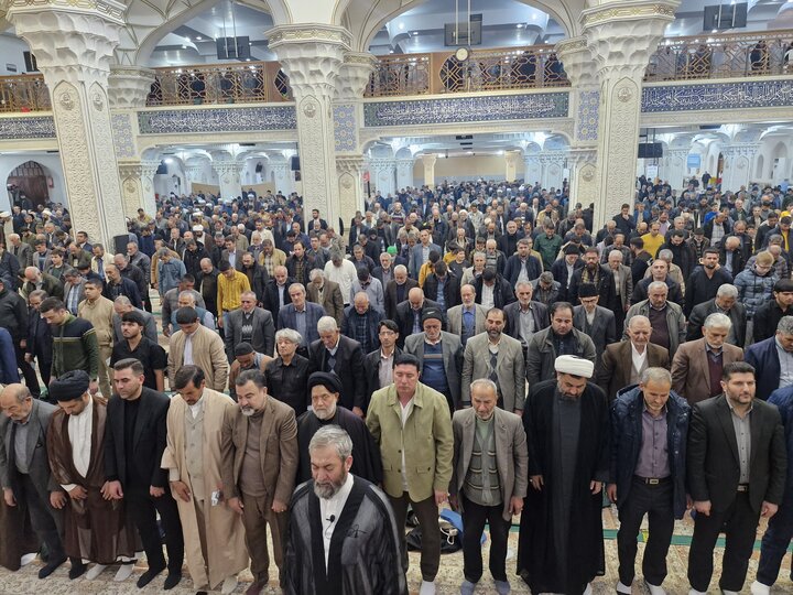 اقامه نماز باران در اردبیل