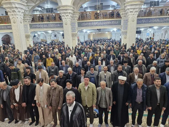 اقامه نماز باران در اردبیل
