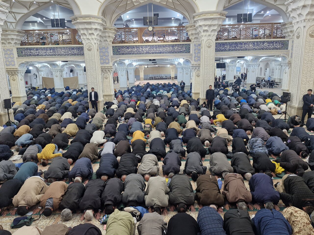 اقامه نماز باران در اردبیل