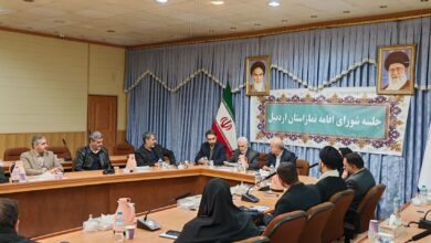 جلسه شورای اقامه نماز استان اردبیل