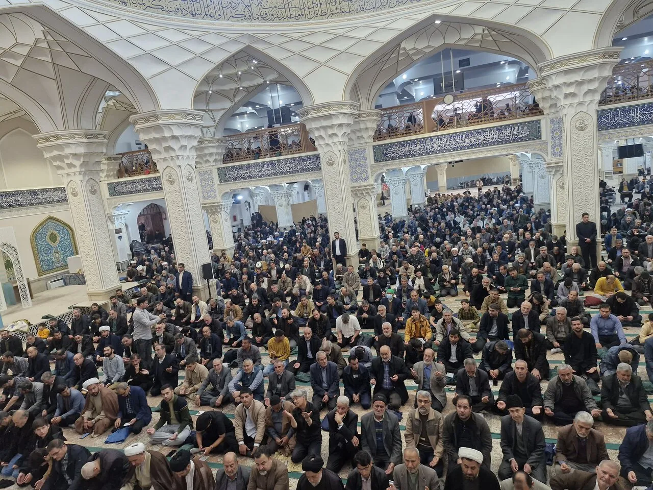 اقامه نماز باران در اردبیل