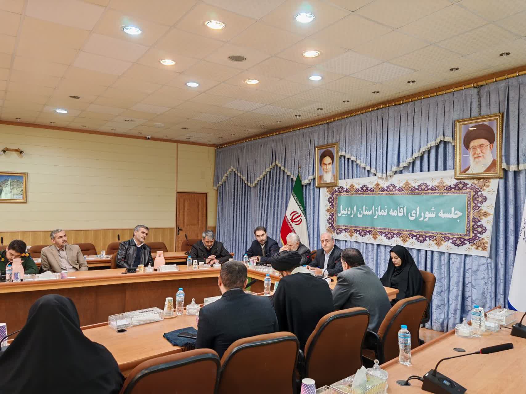جلسه شورای اقامه نماز استان اردبیل