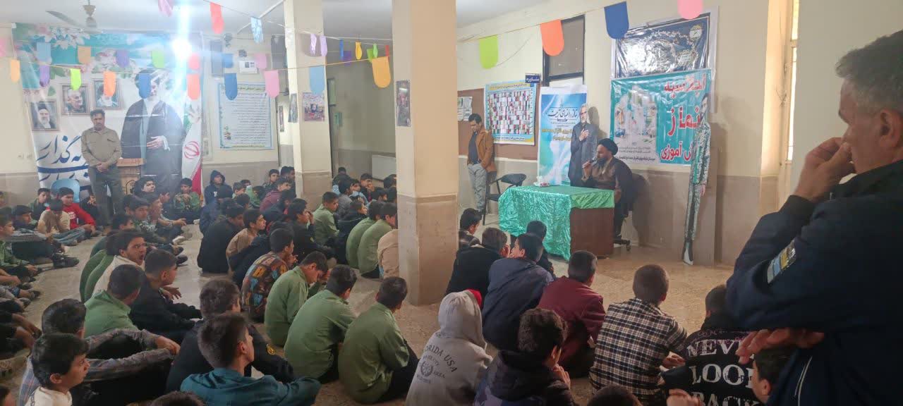 اجلاسیه نماز دانش آموزی در شهرستان چرام برگزار شد