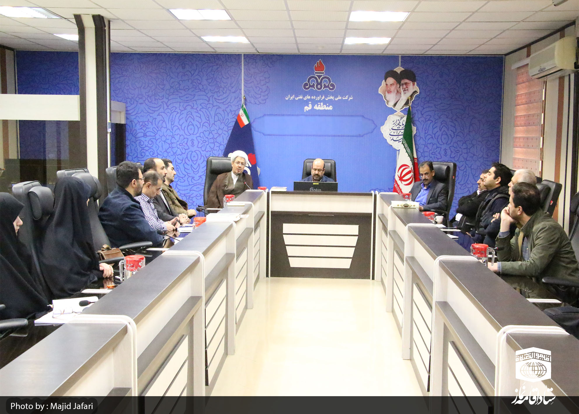 جلسه شورای اقامه نماز شرکت پخش فرآورده های نفتی قم برگزار شد