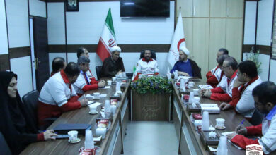 شورای اقامه نماز هلال‌احمر استان قم برگزار شد