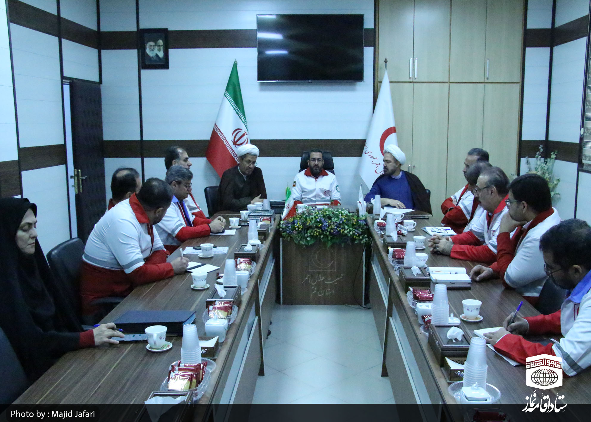 شورای اقامه نماز هلالاحمر استان قم برگزار شد