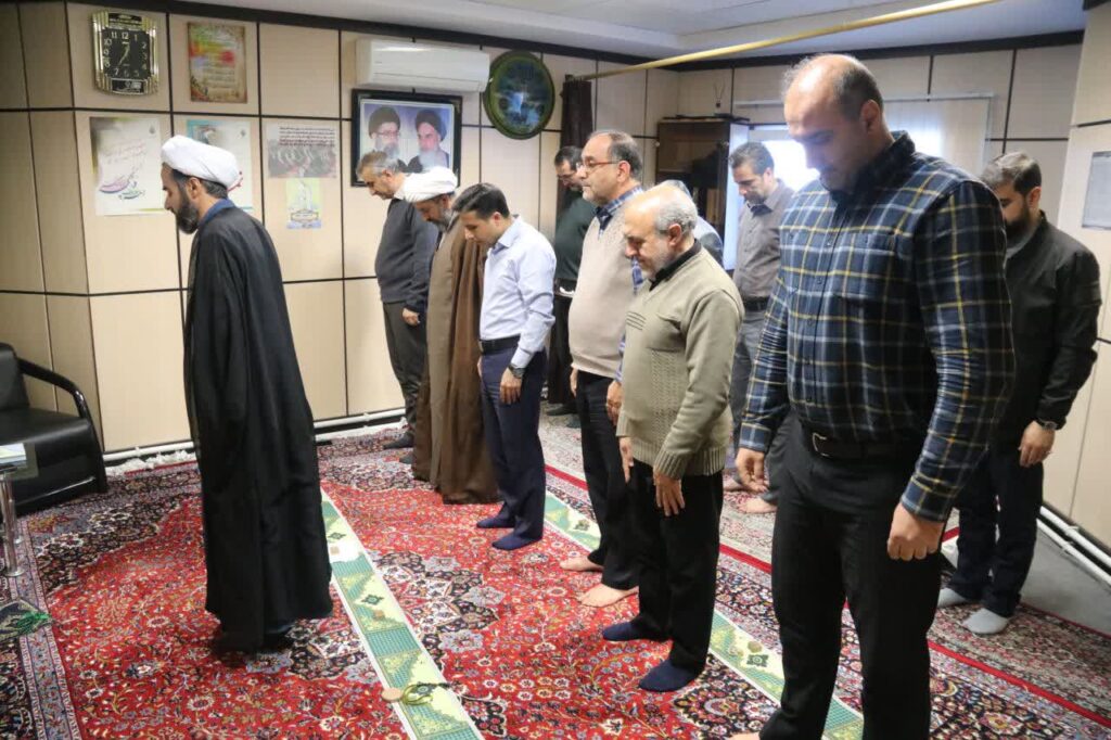 جلسه شورای اقامه نماز بانک کشاورزی زنجان برگزار شد