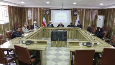 جلسه شورای اقامه نماز دانشگاه آزاد اسلامی استان مرکزی