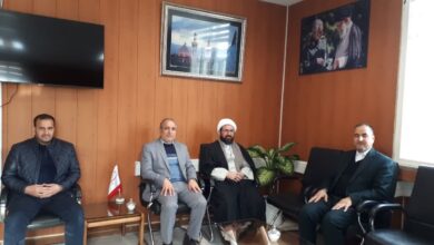 مدیر ستاد اقامه نماز استان مرکزی با فرماندار شهرستان اراک دیدار کرد